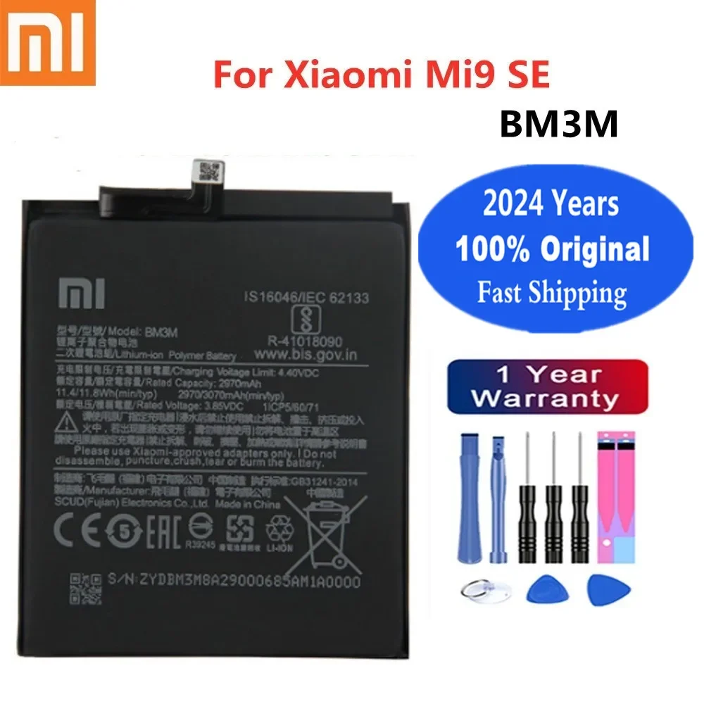 2024 год 100% Оригинальный аккумулятор для Xiaomi Mi9 SE Mi 9 SE BM3M 3070 мАч Оригинальный аккумулятор для телефона батарея Быстрая доставка + Инструменты
2024 год 100% Оригинальный аккумулятор для Xiaomi Mi9 SE Mi 9 SE BM3M 3070 мАч Оригинальный аккумулятор для телефона батарея Быстрая доставка + Инструменты