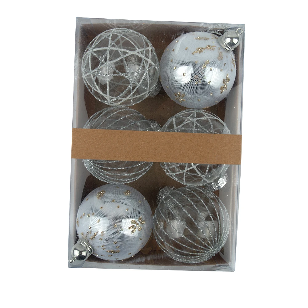 6Pcs Christmas Balls Christmas Tree Pendant Blue/Silver White/Champagne/Black Gold Painted Ball Christmas Decor Home Decor
6Pcs Christmas Balls Christmas Tree Pendant Blue/Silver White/Champagne/Black Gold Painted Ball Christmas Decor Home Decor