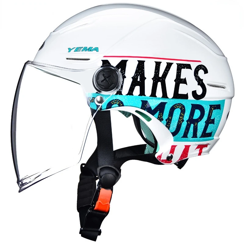 Four Seasons Motorcycle Helmet Unisex Lightweight Electric Vehicle Riding Helmet
Four Seasons Motorcycle Helmet Unisex Lightweight Electric Vehicle Riding Helmet