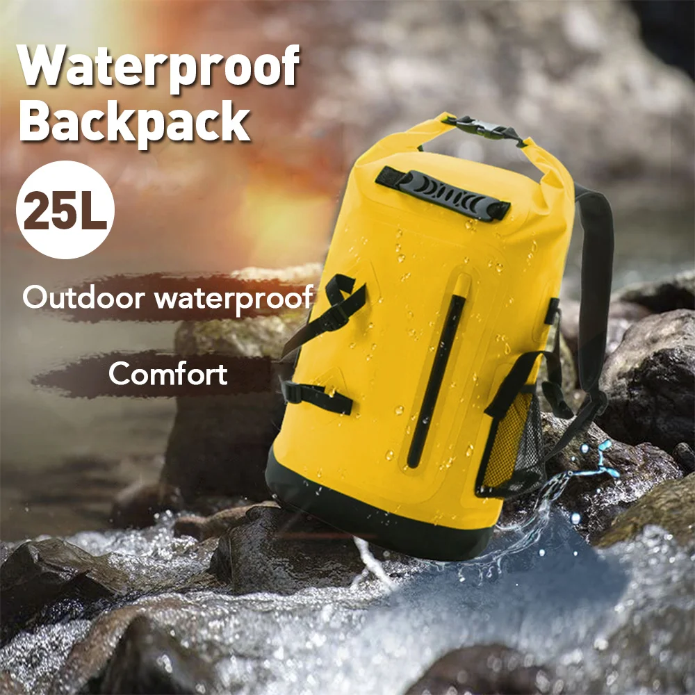 

25L Waterproof Swimming Bag Waterproof Backpack Dry Sack Fishing Boating Kayaking Storage Drifting Rafting Bag