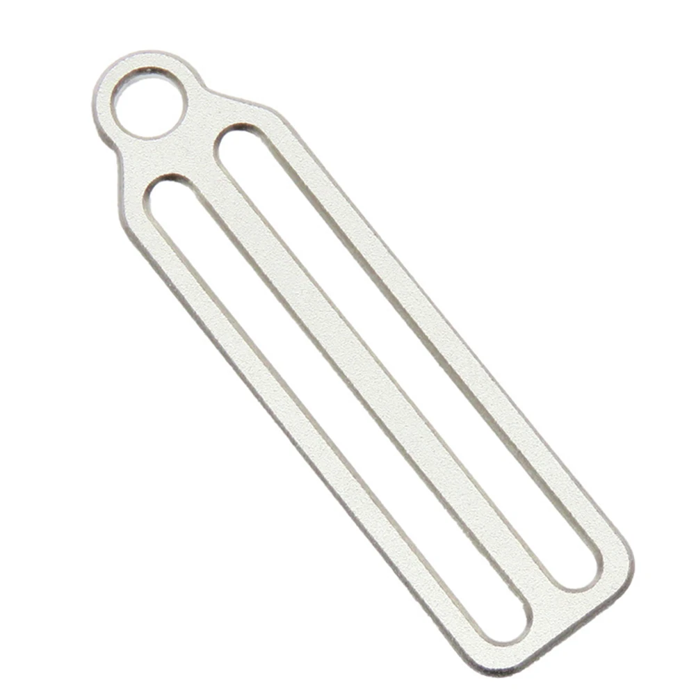 Slide Buckle Buckle 10g 68*18*2mm Anti-corrosion Silver Stainless Steel Water Sports Outdoor Sports High Quality
Slide Buckle Buckle 10g 68*18*2mm Anti-corrosion Silver Stainless Steel Water Sports Outdoor Sports High Quality