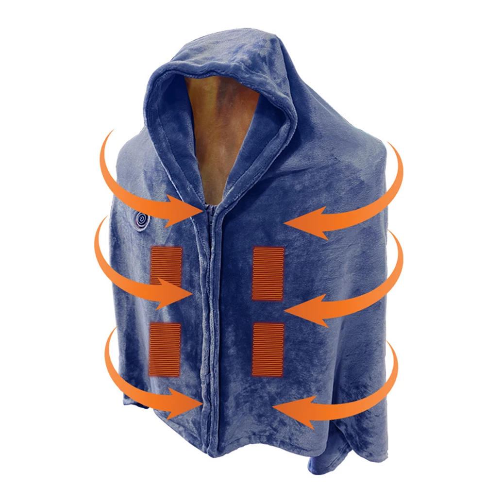 Electric Heated Shawl 8 Heat Zones USB Charging 59 x 31 5 Inch Flannel Material Perfect for Outdoor Adventures and Home Use
Electric Heated Shawl 8 Heat Zones USB Charging 59 x 31 5 Inch Flannel Material Perfect for Outdoor Adventures and Home Use
