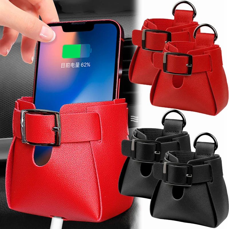 1/2pcs Car Air Outlet Leather Bag Storage Bag Clip Hook Cars Interior Organizer Bracket Storage Pendant Auto Accessories
1/2pcs Car Air Outlet Leather Bag Storage Bag Clip Hook Cars Interior Organizer Bracket Storage Pendant Auto Accessories