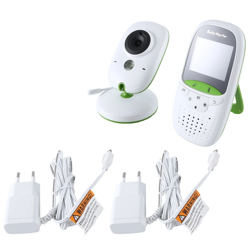 Baby Monitor VB602 IR Night Vision Temperature Monitor Lullabies Intercom Mode Video Baby Camera Walkie Talkie EU Plug
Baby Monitor VB602 IR Night Vision Temperature Monitor Lullabies Intercom Mode Video Baby Camera Walkie Talkie EU Plug