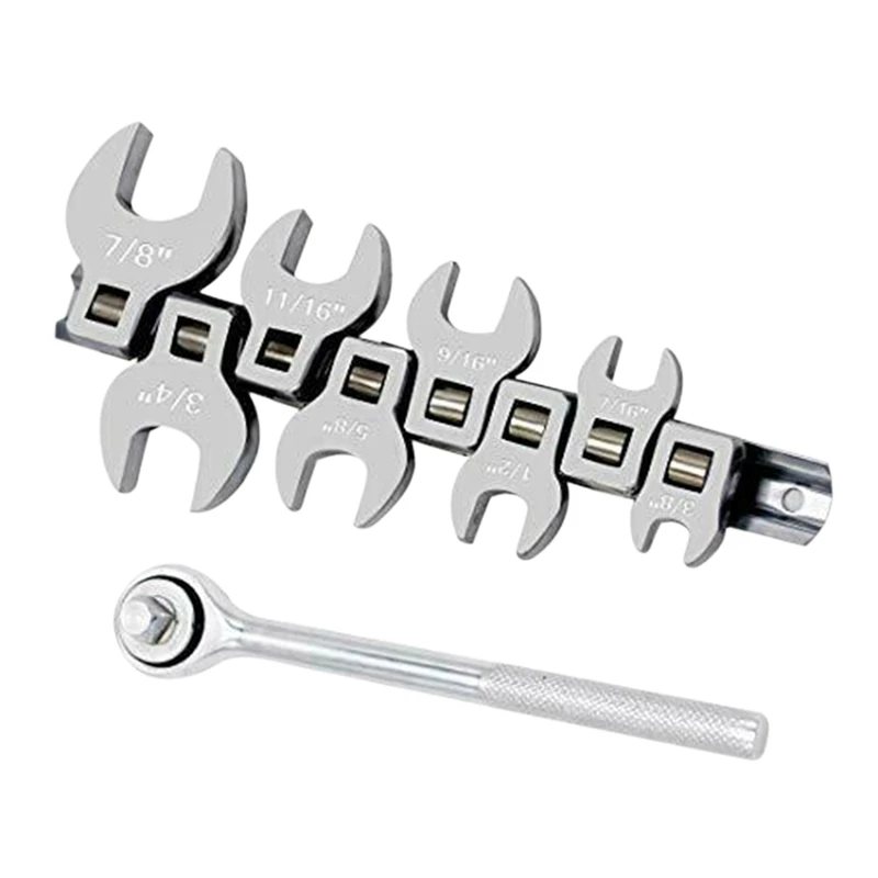 8 Pcs 3/8 Inch Head Movable Opening 3/8-7/8 Imperial Quick Ratchet Wrench L-Shaped Wrench Horn Opening
8 Pcs 3/8 Inch Head Movable Opening 3/8-7/8 Imperial Quick Ratchet Wrench L-Shaped Wrench Horn Opening