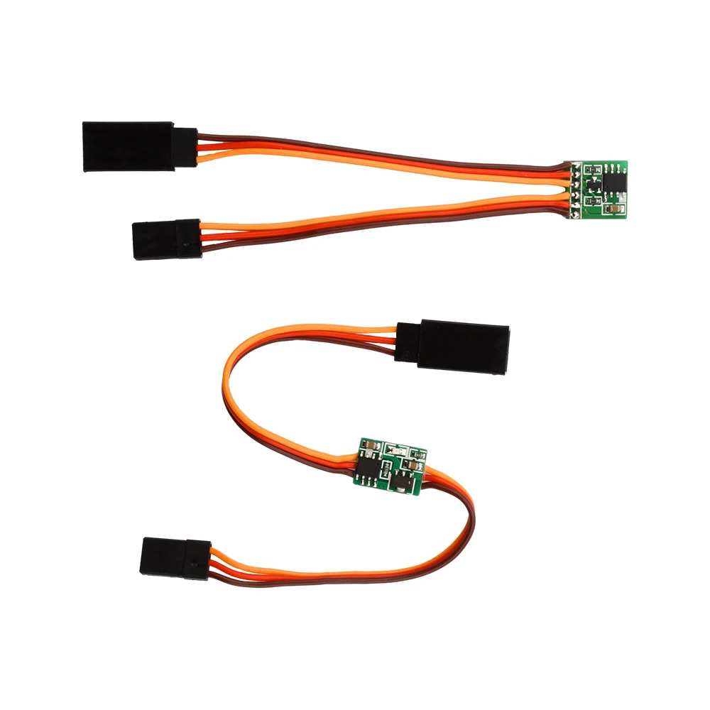 Universal for RC Servo Signal Reverser Rotation Inverter for Aircraft Airplane Steering Gear 4-6V/3.6-24V
Universal for RC Servo Signal Reverser Rotation Inverter for Aircraft Airplane Steering Gear 4-6V/3.6-24V