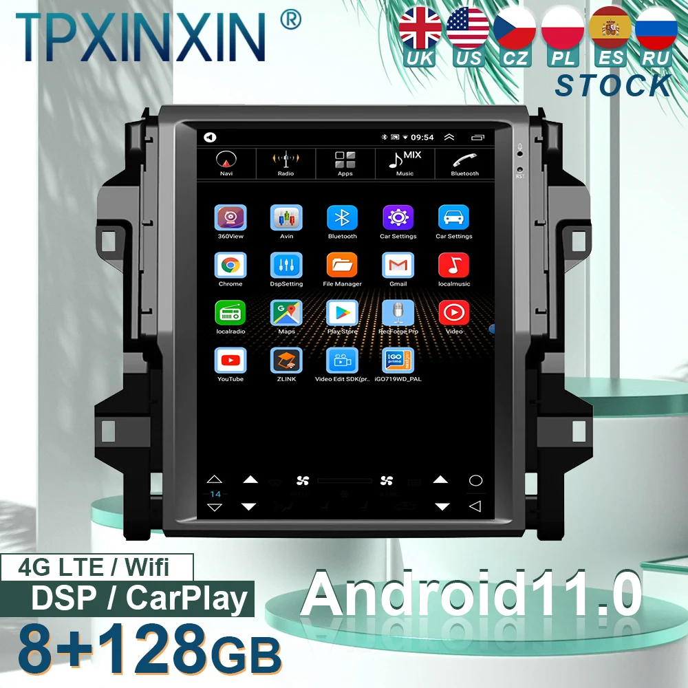 Android Car Radio For TOYOTA Fortuner Revo 2016-2022 GPS Navigation Multimedia Stereo Head Unit Audio Video Player Carplay
Android Car Radio For TOYOTA Fortuner Revo 2016-2022 GPS Navigation Multimedia Stereo Head Unit Audio Video Player Carplay