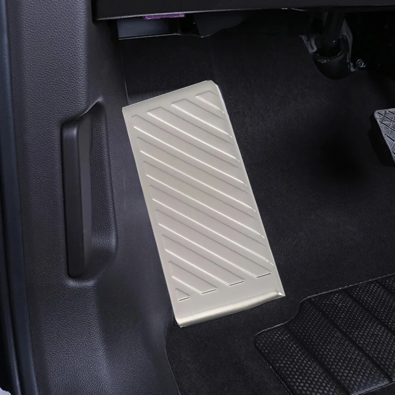 Подставка для ног 2017-2021 левая, из нержавеющей стали, для Фольксвагена атласа, теремона, 2022 
Подставка для ног 2017-2021 левая, из нержавеющей стали, для Фольксвагена атласа, теремона, 2022