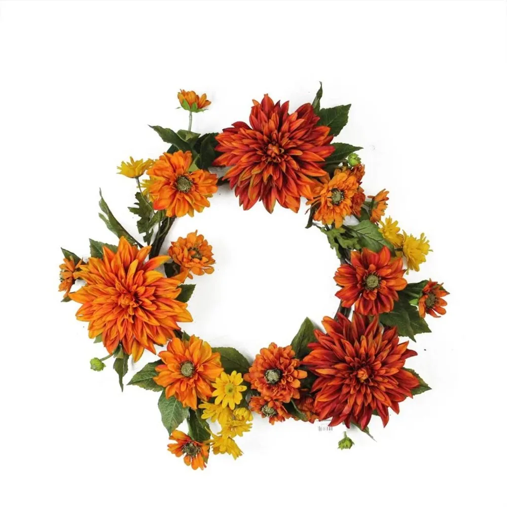 Thanksgiving Decorations 2023 Autumn Harvest Orange Mums and Yellow Daisies Floral Wreath - Unlit Free Shipping Decoration Party
Thanksgiving Decorations 2023 Autumn Harvest Orange Mums and Yellow Daisies Floral Wreath - Unlit Free Shipping Decoration Party