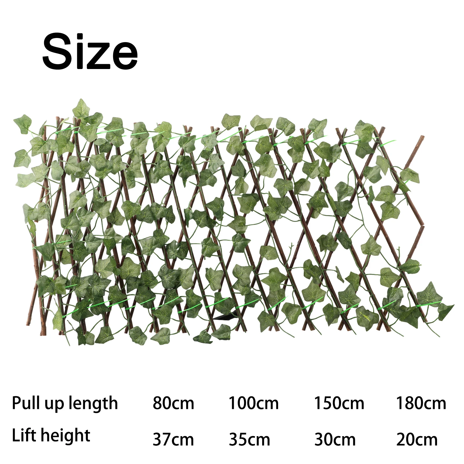 Garden Screening with Artificial Ivy Leaves on Expanding Trellis Fence Waterproof & Anti Corrosive Home & Office Decor Accessory
Garden Screening with Artificial Ivy Leaves on Expanding Trellis Fence Waterproof & Anti Corrosive Home & Office Decor Accessory