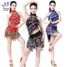 Ladies Sequined Dance Clothes Stage Performance Clothes Wrapped Chest Performance Suit Latin Belly Dance Performance Clothes
Ladies Sequined Dance Clothes Stage Performance Clothes Wrapped Chest Performance Suit Latin Belly Dance Performance Clothes