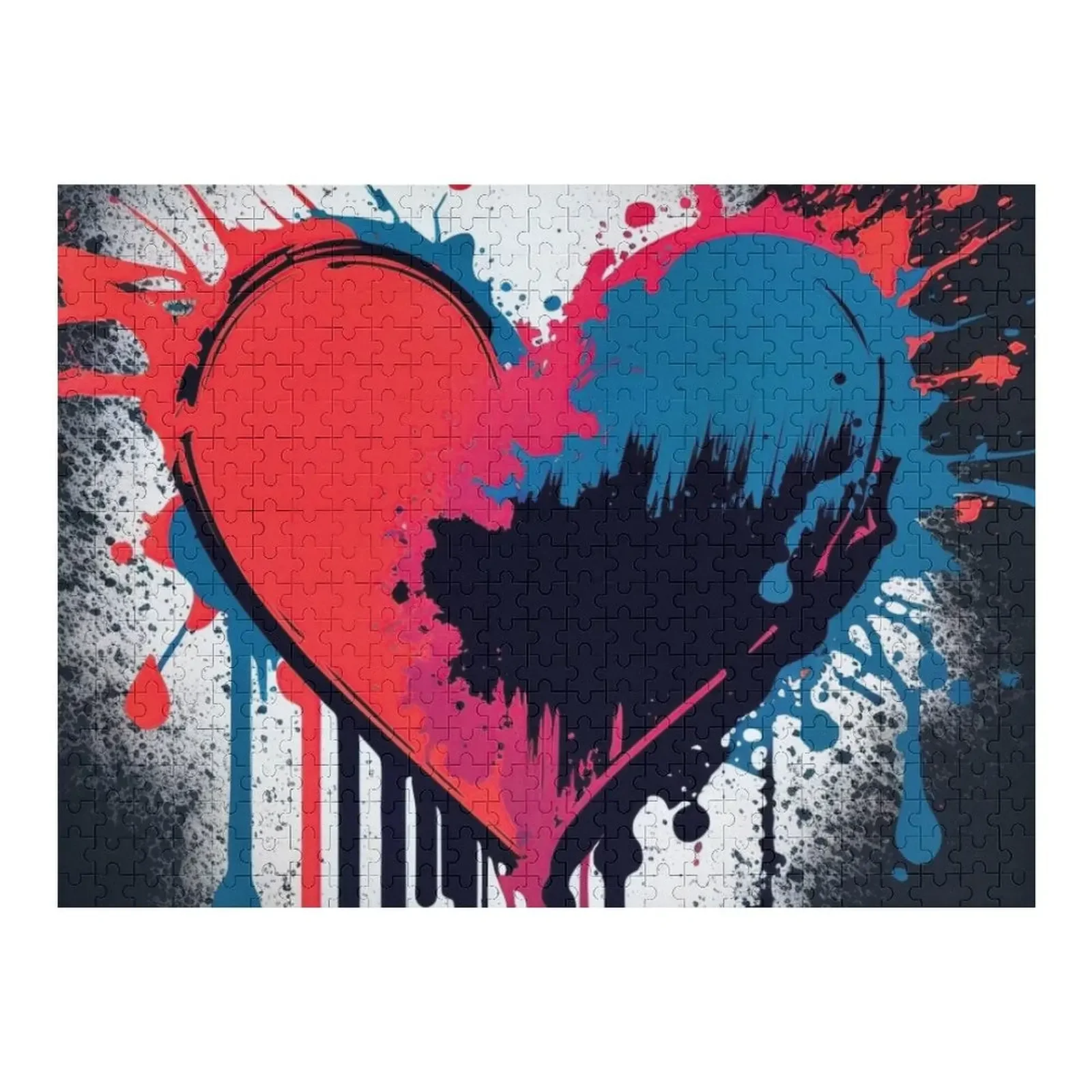 Graffiti Heart Jigsaw Puzzle Personalized Gift Married Wooden Decor Paintings Custom Wooden Gift Wood Name Puzzle
Graffiti Heart Jigsaw Puzzle Personalized Gift Married Wooden Decor Paintings Custom Wooden Gift Wood Name Puzzle