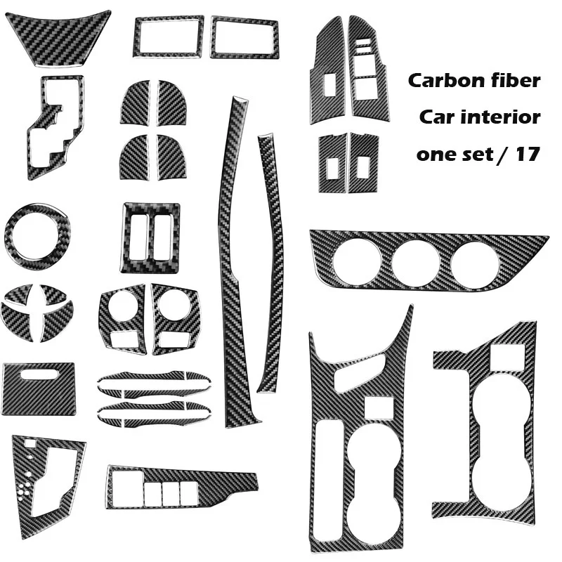 Carbon fiber Left hand drive Car interior Decorative panel Sticker Suite Kit For Toyota Corolla 14-18
Carbon fiber Left hand drive Car interior Decorative panel Sticker Suite Kit For Toyota Corolla 14-18