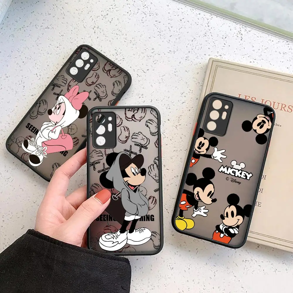 

Disney Fashion Mickey Mouse Minnie Case for Samsung NOTE 20 10 9 8 A13 A12 A10 A11 7 A04E A04 A03S A02S A02 A03 ULTRA Plus Cover