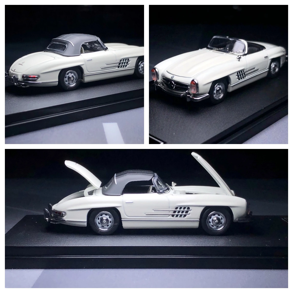 GFCC 1:64 MB 300 SL Roadster Convertible White soft top Diecast Model Car Collection Limited Edition Hobby Toys
GFCC 1:64 MB 300 SL Roadster Convertible White soft top Diecast Model Car Collection Limited Edition Hobby Toys