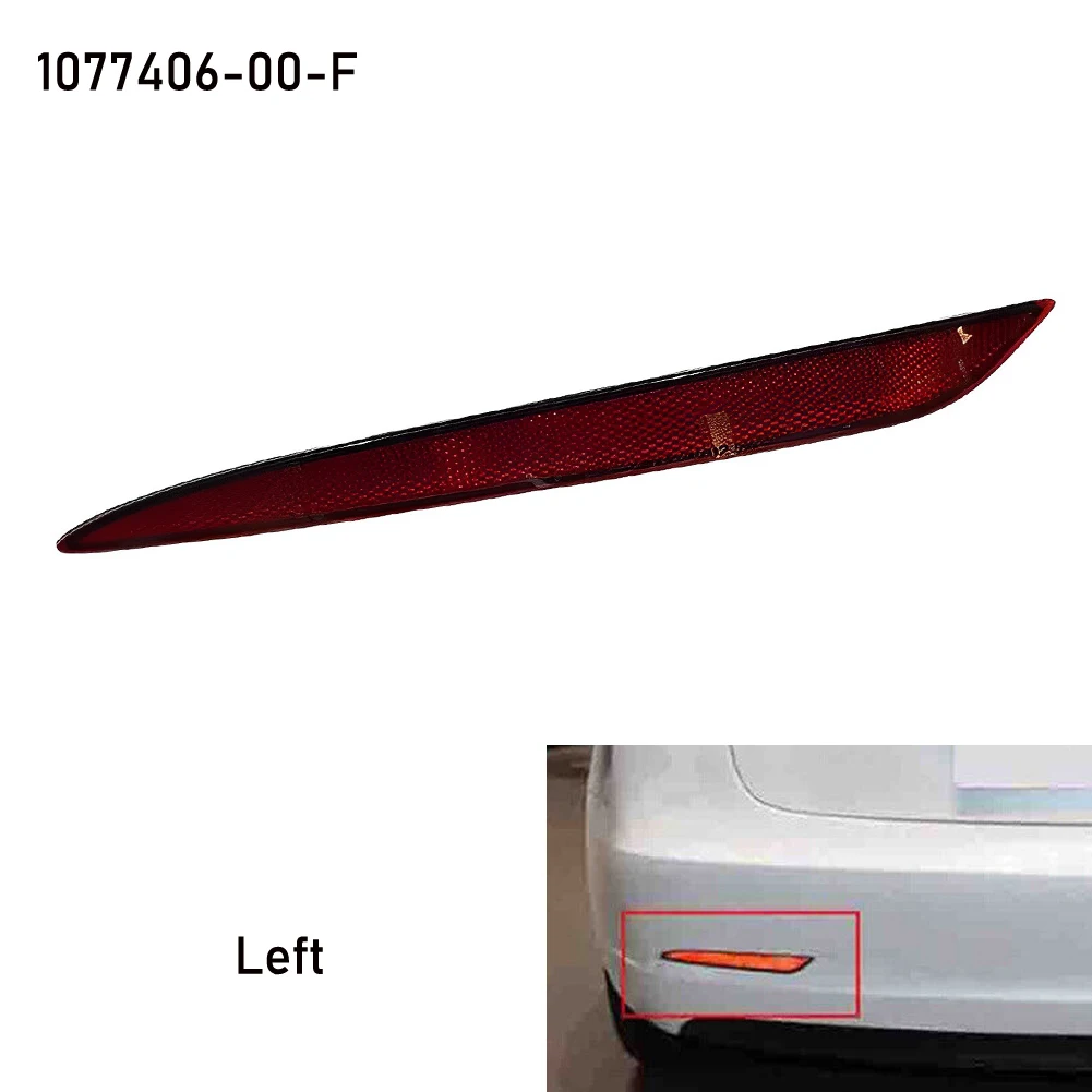 Lamp Light Lens Rear Bumper Reflecto 1077406-00-F Brand New Lamp Light Left Rear Bumper Reflector Red Lens For Tesla Model 3
Lamp Light Lens Rear Bumper Reflecto 1077406-00-F Brand New Lamp Light Left Rear Bumper Reflector Red Lens For Tesla Model 3