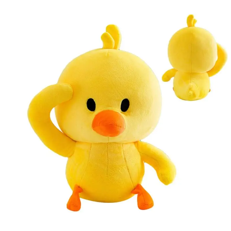 

Soft duck doll plush Huggable Duck Stuffed Animal throw Pillow cute duck companion Plushie Home Decor Toy For Chair Bed Couch