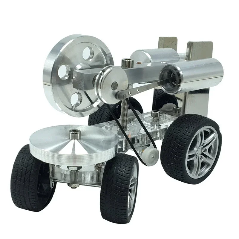 

Custom Single Cylinder Stirling Engine Model Kit Tractor Car Engine Science Physical Experiment Toy Teens Kids Gift