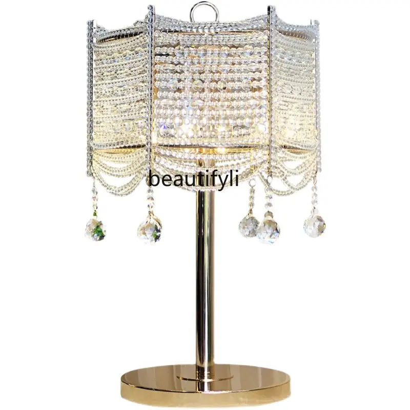 zq French Pastoral Crystal Lamp Light Luxury American Living Room Bedroom Bedside Creative European Romantic Bead Curtain
zq French Pastoral Crystal Lamp Light Luxury American Living Room Bedroom Bedside Creative European Romantic Bead Curtain