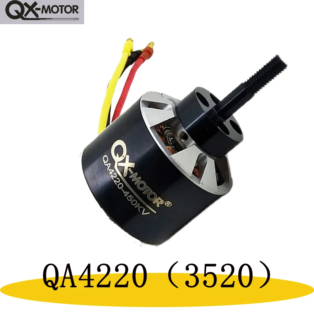QX-MOTOR QA4220 (3520) 3-6s Brushless Motor for RC Model Quadcopter Accessories Hexacopter Multicopter
QX-MOTOR QA4220 (3520) 3-6s Brushless Motor for RC Model Quadcopter Accessories Hexacopter Multicopter