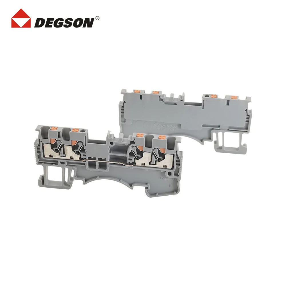 50Pcs DEGSON DS1.5-QU-01P-11-00AH Push-in Connector Din Railway Terminal Block Replace Phoenix PT1.5-QU 26-14 AWG
50Pcs DEGSON DS1.5-QU-01P-11-00AH Push-in Connector Din Railway Terminal Block Replace Phoenix PT1.5-QU 26-14 AWG