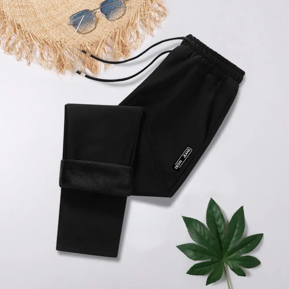 Men Fleece Sweatpants Winter Sweatpants Thickened Fleece Lining Men's Sport Pants Elastic Waist Drawstring Pockets Autumn Winter
Men Fleece Sweatpants Winter Sweatpants Thickened Fleece Lining Men's Sport Pants Elastic Waist Drawstring Pockets Autumn Winter
