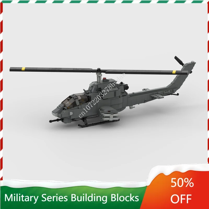696 шт. MOC WW2 военное оружие колокольчик AH-1 Кобра морской вертолет модель строительные блоки кирпичи Сборка игрушки рождественские подарки
696 шт. MOC WW2 военное оружие колокольчик AH-1 Кобра морской вертолет модель строительные блоки кирпичи Сборка игрушки рождественские подарки