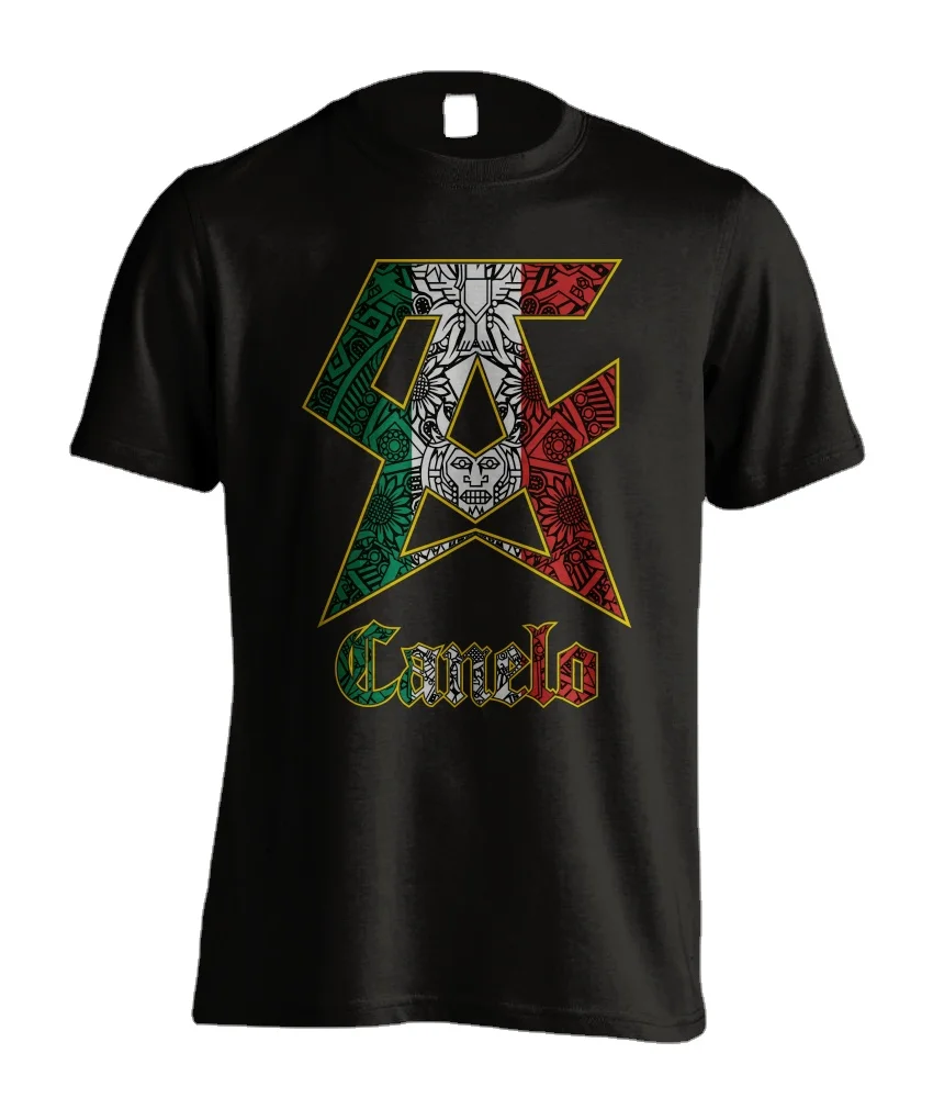 Men's short sleeve T-shirt, CanmirBoxing, Mexican style, Saul Alvarez Symdockers round neck,
Men's short sleeve T-shirt, CanmirBoxing, Mexican style, Saul Alvarez Symdockers round neck,