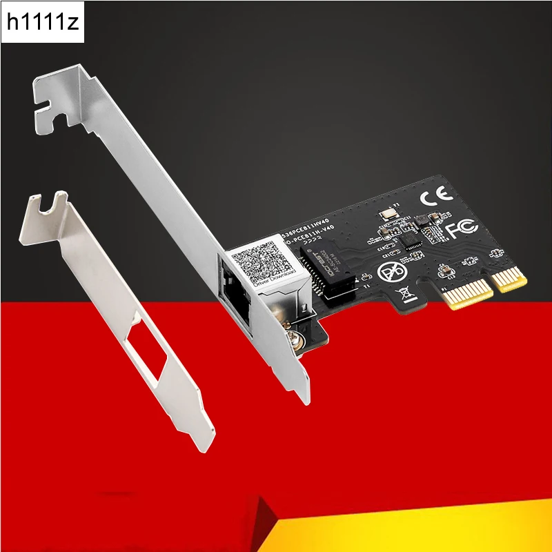 Сетевая карта PCI Express, 10/100 Мбит/с, Gigabit Ethernet PCI-E X1 RJ45, сетевой адаптер LAN, чип Realtek RTL8111H для настольного ПК
Сетевая карта PCI Express, 10/100 Мбит/с, Gigabit Ethernet PCI-E X1 RJ45, сетевой адаптер LAN, чип Realtek RTL8111H для настольного ПК