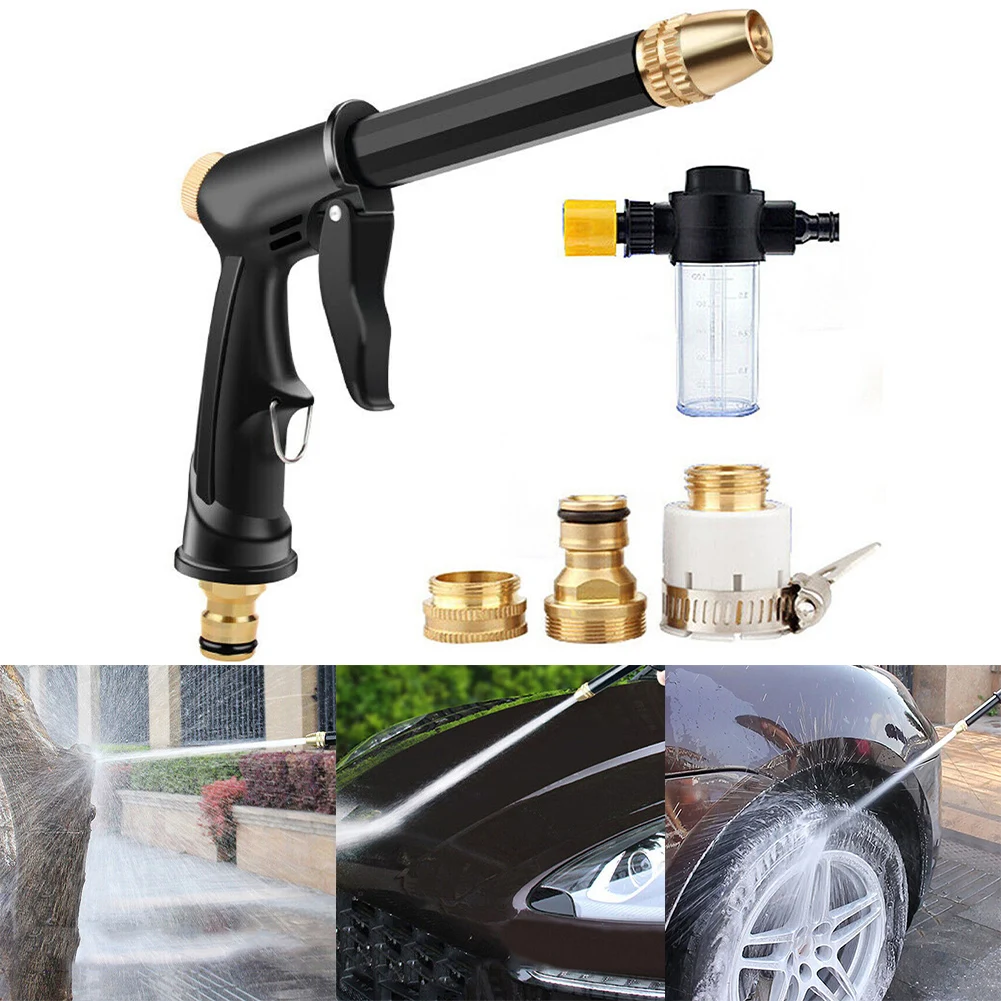 High Pressure Washer Soap Dispenser With A Multifunctional Faucet Connector Kit For Watering Gardens Car Washer Cleaning Tool
High Pressure Washer Soap Dispenser With A Multifunctional Faucet Connector Kit For Watering Gardens Car Washer Cleaning Tool