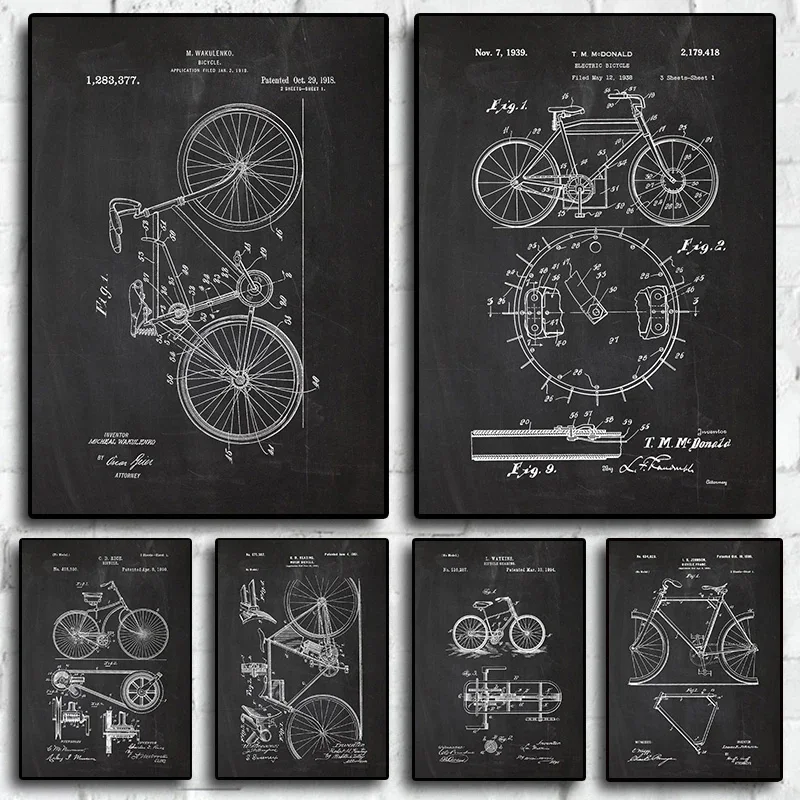 Vintage Sports Bicycle Blueprints Mechanical Enthusiast Wall Art Canvas Paintings And Prints For Living Room Home Shop Decor
Vintage Sports Bicycle Blueprints Mechanical Enthusiast Wall Art Canvas Paintings And Prints For Living Room Home Shop Decor