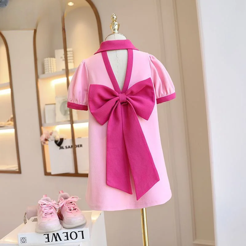 Girls' Dress Summer 2023 Fashion New Line Little Girls' Dress Children's Fashionable Bow Princess Dress
Girls' Dress Summer 2023 Fashion New Line Little Girls' Dress Children's Fashionable Bow Princess Dress