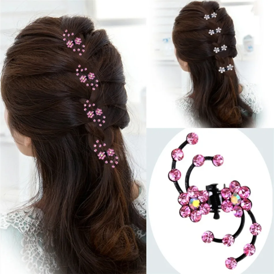 6Pcs/Set Mini Flower Headwear Rhinestone Bridal Hair Claws Crystal Plum Blossom Hair Pins Girl Hair Jewelry Accessories
6Pcs/Set Mini Flower Headwear Rhinestone Bridal Hair Claws Crystal Plum Blossom Hair Pins Girl Hair Jewelry Accessories