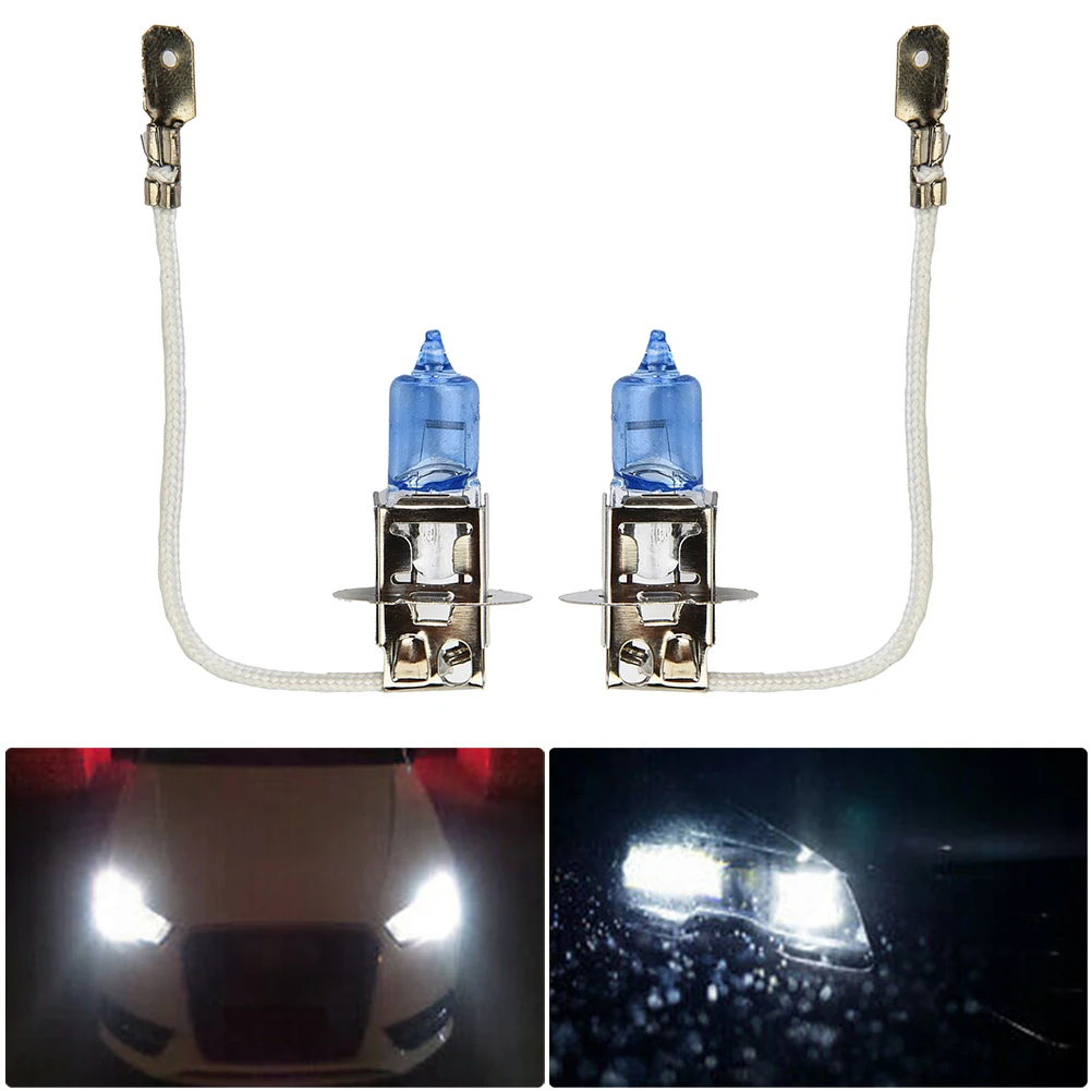 Fog Light Car Bulb Front 100W 12v Lamps Set Spotlight White Xenon Look 453 Socket H3 Halogen Headlight Universial
Fog Light Car Bulb Front 100W 12v Lamps Set Spotlight White Xenon Look 453 Socket H3 Halogen Headlight Universial