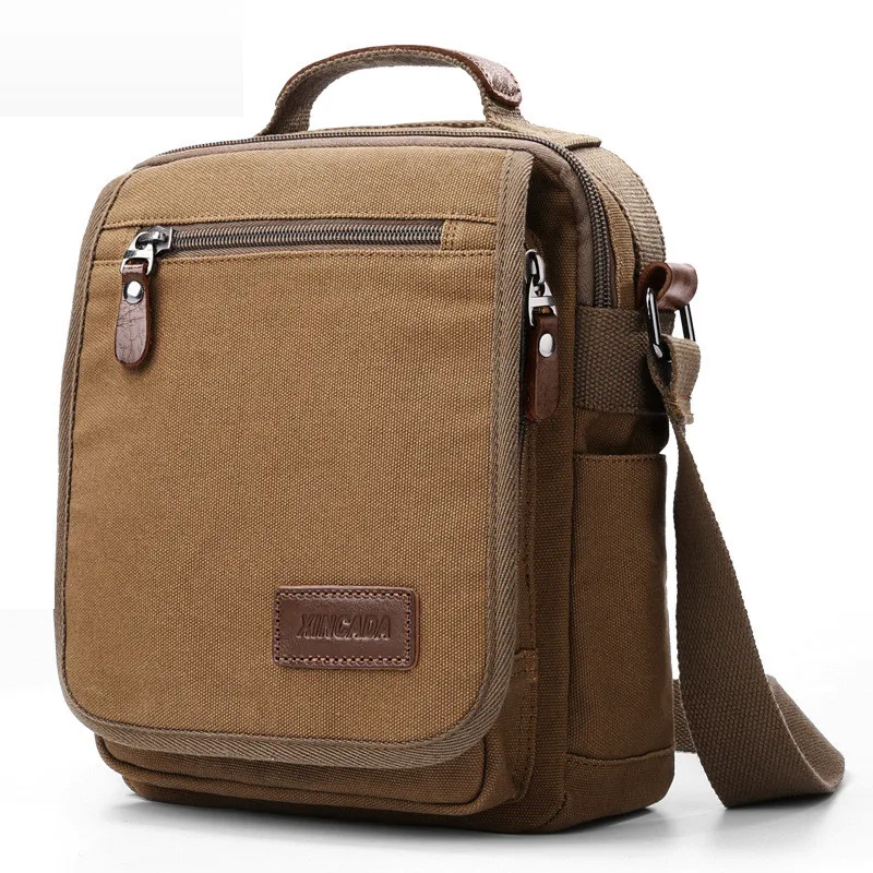 

Mens Bag Messenger bag Canvas Shoulder Bags Travel sac Man Purse Crossbody bags for Work Business sacoche homme bolso de hombre