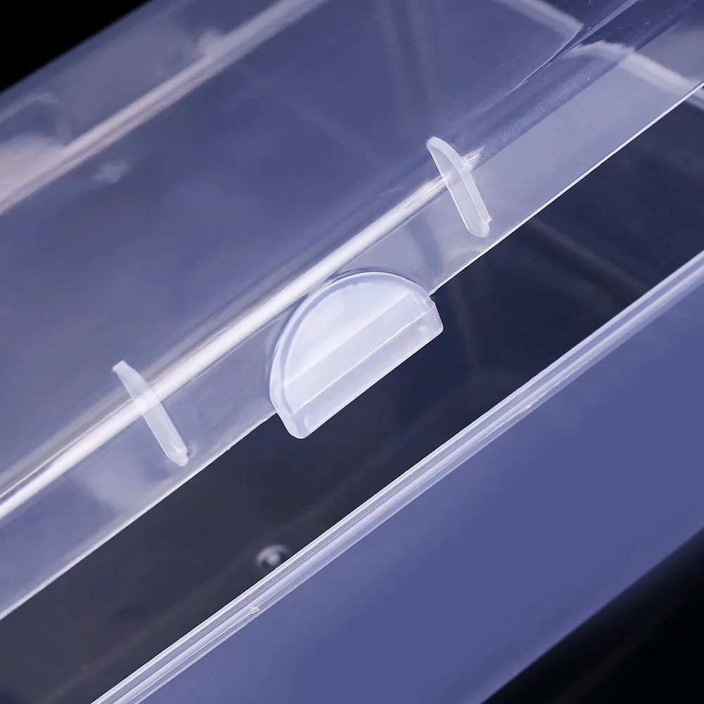 Rectangle Transparent Plastic Cosmetics Puff Storage Box Case Container For Earrings Rings Beads Collecting Small Items
Rectangle Transparent Plastic Cosmetics Puff Storage Box Case Container For Earrings Rings Beads Collecting Small Items