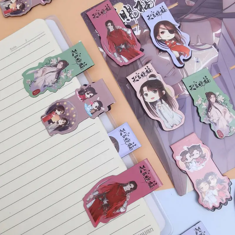 Tian Guan Ci Fu Anime Magnetic Bookmark Heaven Official's Blessings Magnet Bookmark Child Student Kawaii Office Stationery
Tian Guan Ci Fu Anime Magnetic Bookmark Heaven Official's Blessings Magnet Bookmark Child Student Kawaii Office Stationery