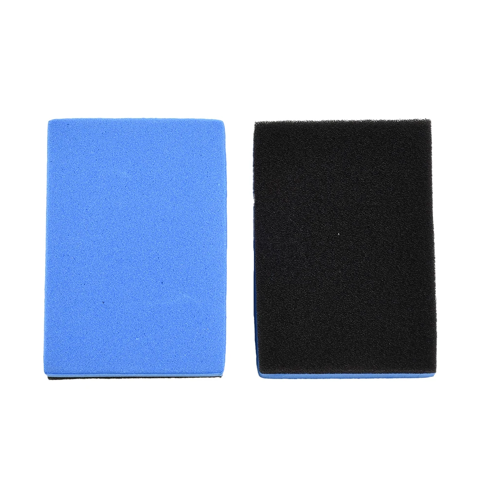 

Синий + черный 7,5*5*1,5 см сменные губки для покрытия автомобиля нано-аппликаторы керамические восковые прямоугольные практичные