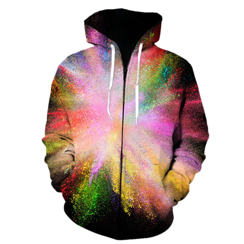 3D Printed Zipper Hoodies Fashion Sweatshirt Splash tie dyeing Men Women Oversized Hoodie Pullover Harajuku Streetwear Unisex
3D Printed Zipper Hoodies Fashion Sweatshirt Splash tie dyeing Men Women Oversized Hoodie Pullover Harajuku Streetwear Unisex