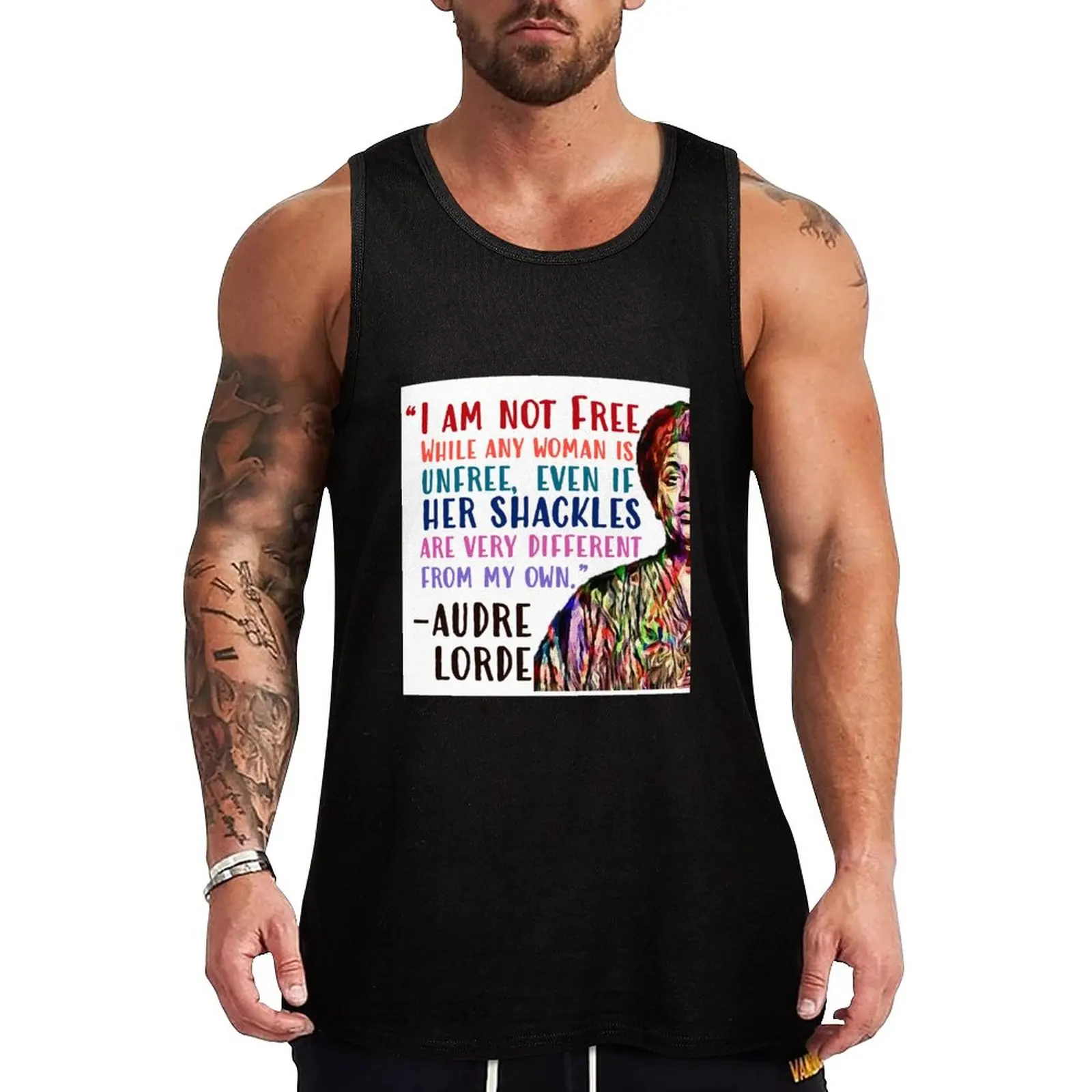 New I am not free while any woman is unfree Tank Top summer clothes for men Man summer clothes
New I am not free while any woman is unfree Tank Top summer clothes for men Man summer clothes