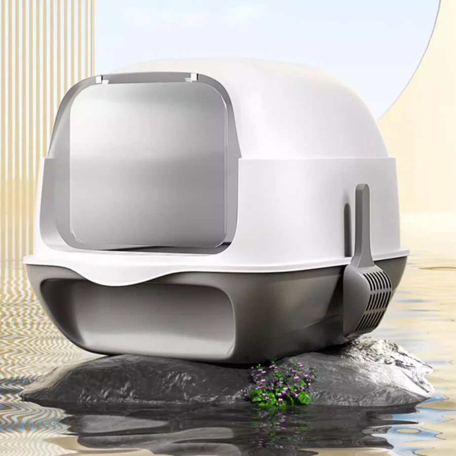 Enclosed Plastic Cat Litter Box Outdoor Easy Clean Large Cats Toilet Sandbox Training Kit Portable Arenero Para Gato Pet Items
Enclosed Plastic Cat Litter Box Outdoor Easy Clean Large Cats Toilet Sandbox Training Kit Portable Arenero Para Gato Pet Items