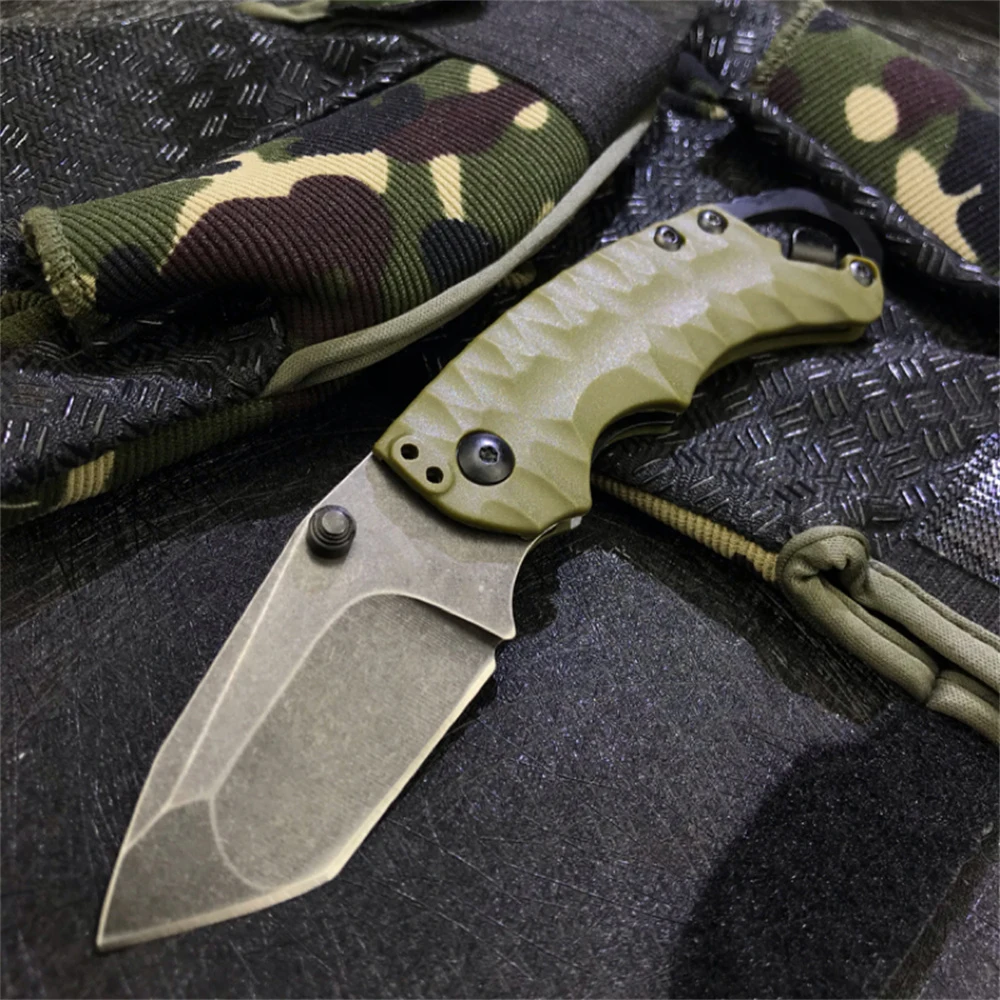 

8750 Folding Blade Knife Mini Military Combat Outdoor Camping Hunting Survival Tactical Utility Pocket EDC Multi Knives