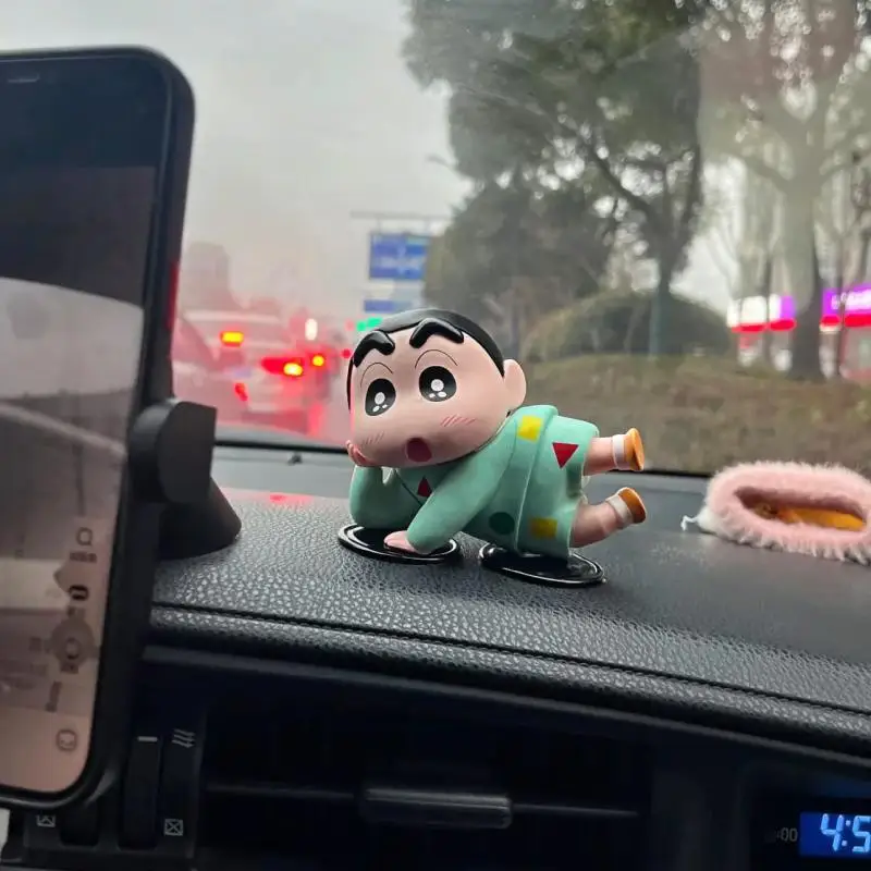 Kawaii Crayon Shin-Chan Car Mounted Ornaments Cartoon Car Interior Decoration Center Console Decorative Doll Car Accessories
Kawaii Crayon Shin-Chan Car Mounted Ornaments Cartoon Car Interior Decoration Center Console Decorative Doll Car Accessories