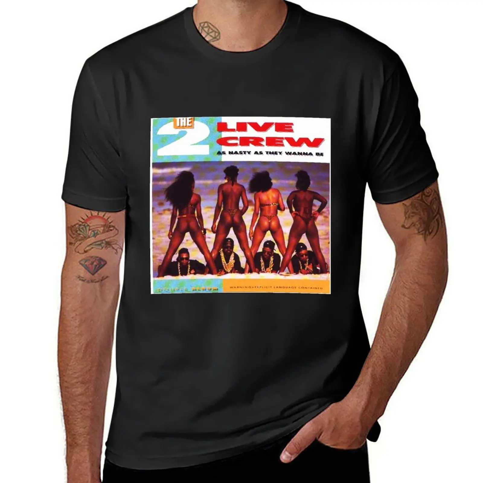 TOP THE 2 LIVE CREW T-Shirt sweat vintage summer clothes funnys plain black t shirts men
TOP THE 2 LIVE CREW T-Shirt sweat vintage summer clothes funnys plain black t shirts men