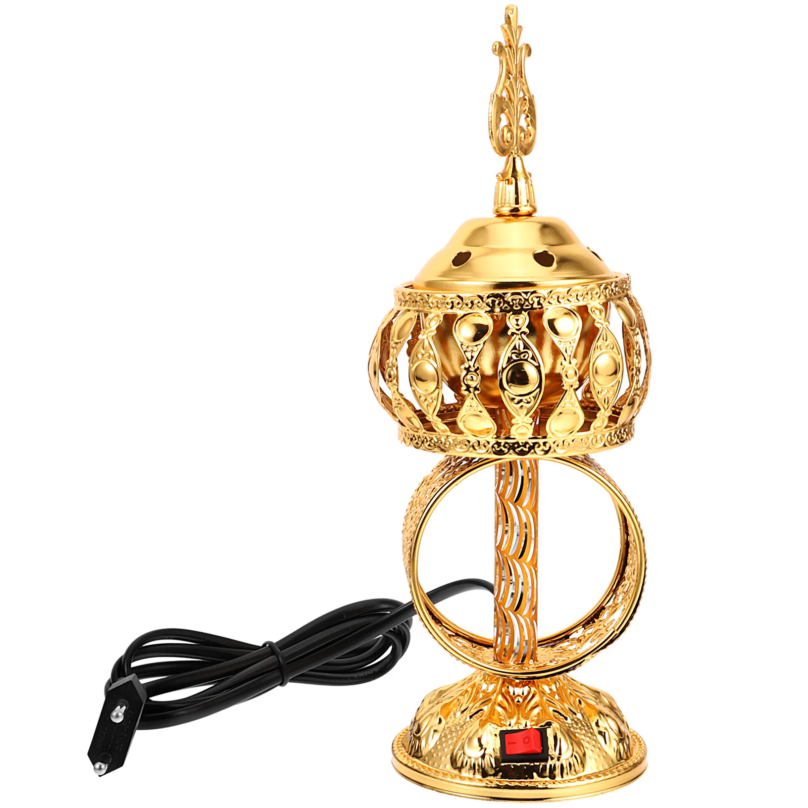 Electric Incense Burner Tabletop Electric Censer Office Censer Metal Incense Burner(EU Plug)
Electric Incense Burner Tabletop Electric Censer Office Censer Metal Incense Burner(EU Plug)