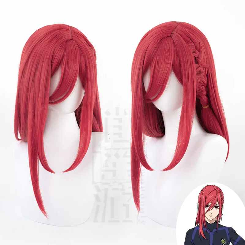 Cosplay Anime BLUE LOCK Chigiri Hyoma Wig Costumes Props Men Unisex Red Braid Wigs Halloween Carnival Dress Up Party Role Play
Cosplay Anime BLUE LOCK Chigiri Hyoma Wig Costumes Props Men Unisex Red Braid Wigs Halloween Carnival Dress Up Party Role Play