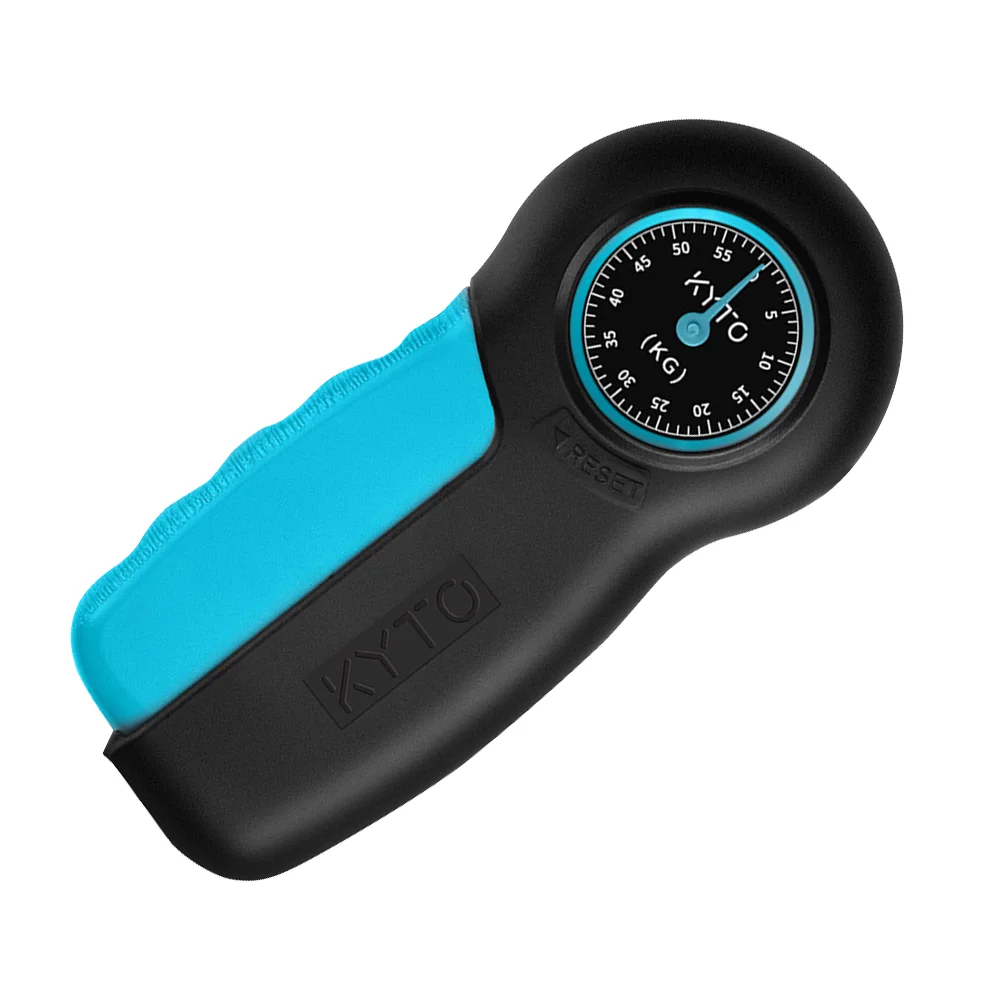 

Hand Dynamometer Grip Strength Measurement Gauge Hand Muscle Developer for Gym Home ( Black Blue )