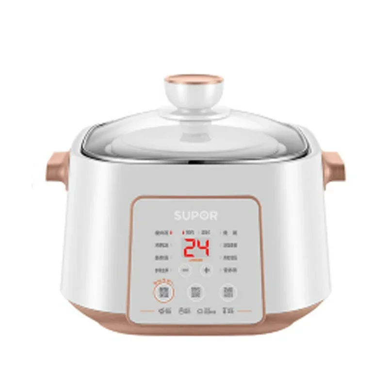 Electric Stew Stew Water Household Porridge Artifact Bird's Nest Automatic Electric Casserole Pot Ceramic Liner Slow Cooker
Electric Stew Stew Water Household Porridge Artifact Bird's Nest Automatic Electric Casserole Pot Ceramic Liner Slow Cooker
