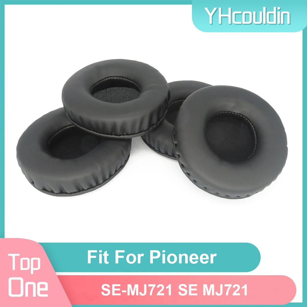 

Earpads For Pioneer SE-MJ721 SE MJ721 Headphone Earcushions PU Soft Pads Foam Ear Pads Black