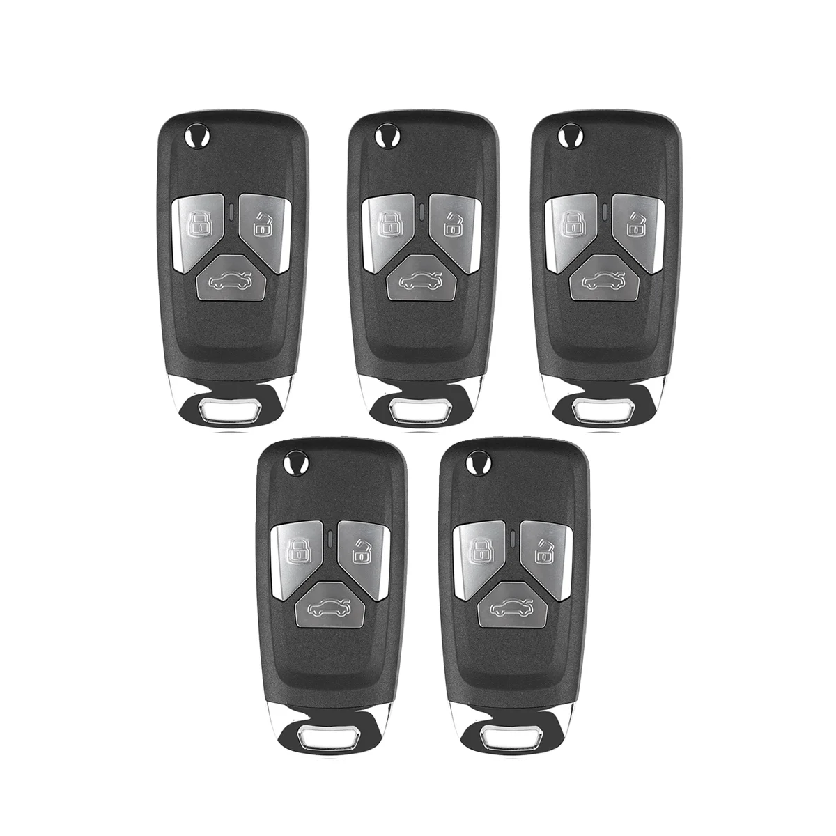 Xhorse XNAU01EN Universal Wireless Remote Key Fob Flip 3 Button for Audi Type for VVDI Key Tool 5 Pcs/Lot
Xhorse XNAU01EN Universal Wireless Remote Key Fob Flip 3 Button for Audi Type for VVDI Key Tool 5 Pcs/Lot